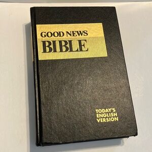 Good News Bible - Black‎ and Gold Vintage Edition